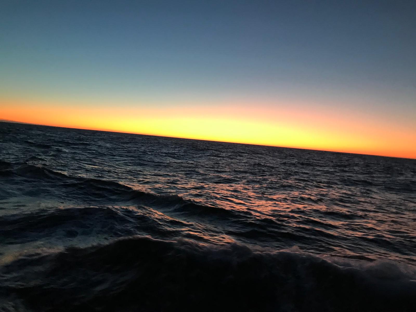 Last light. In these latitudes in summer it does not get much darker than this.