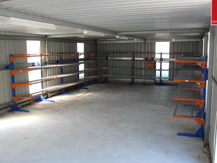The new cantilever system.