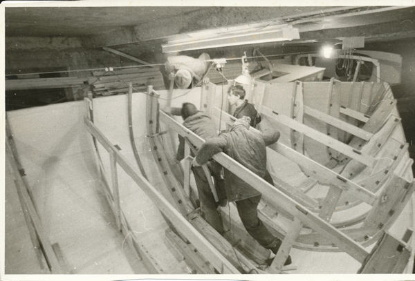“Kupava” under construction.