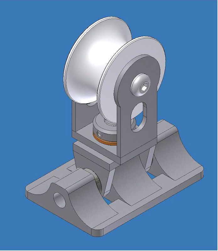 The replacement block, designed.
